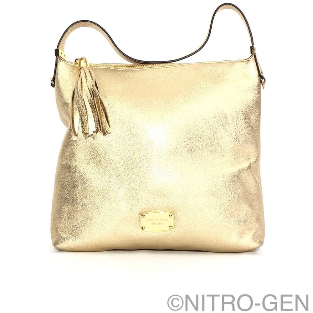 Michael Kors Bedford Med Leather Shoulder Bag NWT